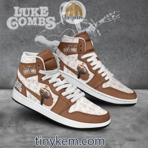 Luke Combs Air Jordan 1 High Top Shoes2B4 2t9pS