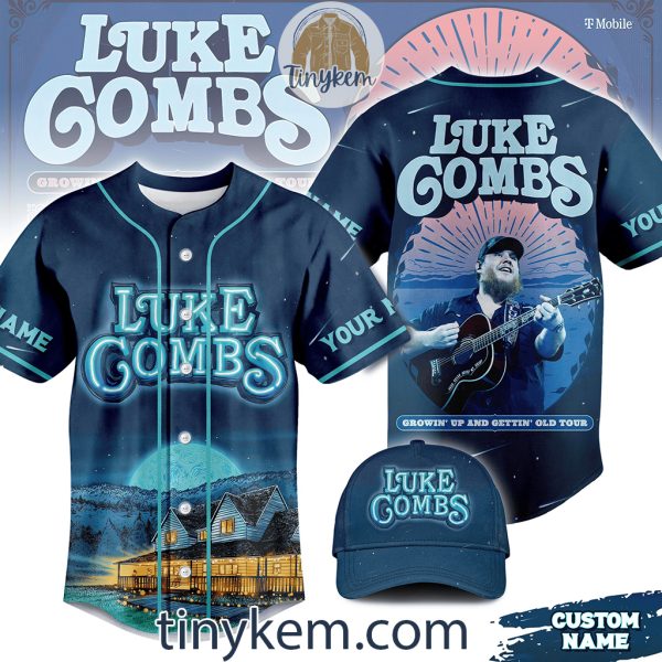 Luke Combs Customized Baseball Jersey