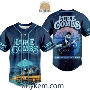 Luke Combs Customized Baseball Jersey2B2 vYm8R