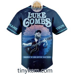 Luke Combs Customized Baseball Jersey2B4 Hq8OO