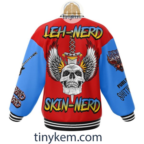 Lynyrd Skynyrd Baseball Jacket: Leh-Nerd Skin-Nerd