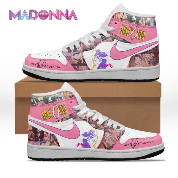 Madonna Air Jordan 1 High Top Shoes