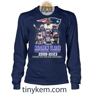 Matthew Slater Retirement 2008 2023 Shirt2B4 DLNnA