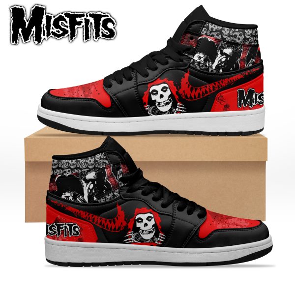 Misfits Air Jordan 1 High Top Shoes