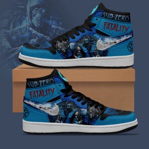 Mortal Kombat Air Jordan 1 High Top Shoes