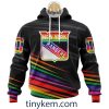 Ottawa Senators With LGBT Pride Design Tshirt, Hoodie, Sweatshirt