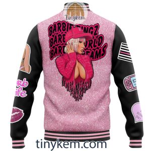 Nicki Minaj Baseball Jacket Back The Barbs2B4 K21bd