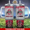 Ohio State Buckeyes Customized 40oz Tumbler With Glitter Printed Style