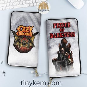 Ozzy Osbourne Zip Around Wallet: Prince Of Darkness