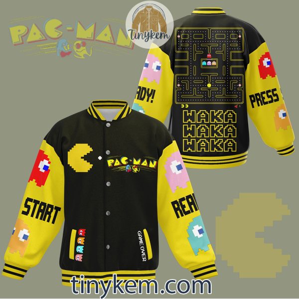 Pac-man Baseball Jacket