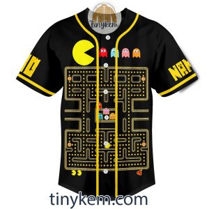 Pac-man Customized Baseball Jersey