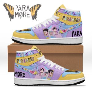 Paramore Air Jordan 1 High Top Shoes