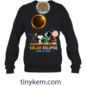 Peanuts And Solar Eclipse April 2024 Hoodie Tshirt2B3 Lc66E