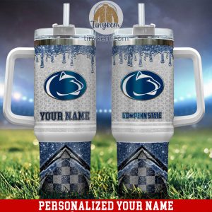 Penn State Nittany Lions Customized 40oz Tumbler With Glitter Printed Style