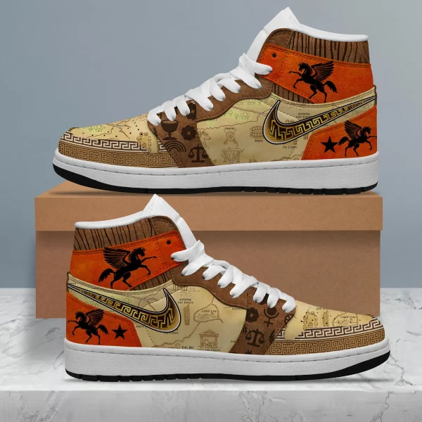 Percy Jackson and the Olympians Air Jordan 1 High Top Shoes