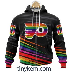 Philadelphia Flyers With LGBT Pride Design Tshirt Hoodie Sweatshirt2B2 Hkuwe