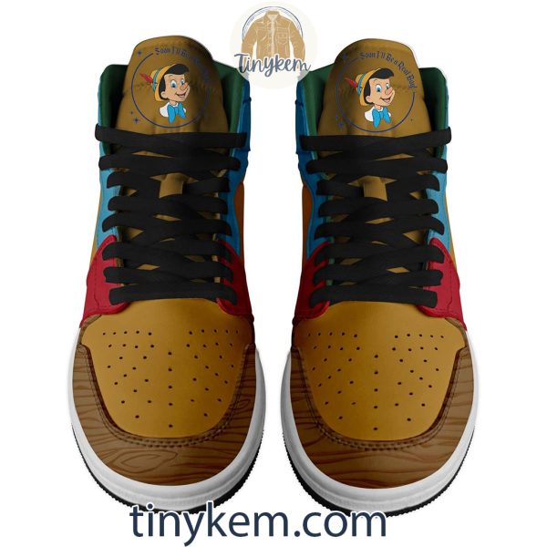 Pinocchio Air Jordan 1 High Top Shoes
