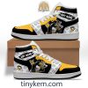 San Jose Sharks With Team Mascot Customized Air Jordan 1 Sneaker