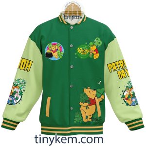 Pooh St Patrick Day Baseball Jacket2B2 vkFpx