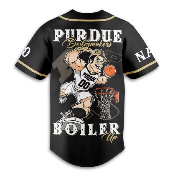 Purdue Boilermakers Customized Baseball Jersey