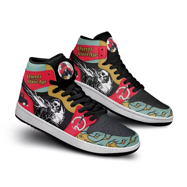 Queens of the Stone Age Air Jordan 1 High Top Shoes