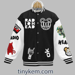 Radiohead Baseball Jacket For A Minute There I Lost Myself2B2 LV0G9