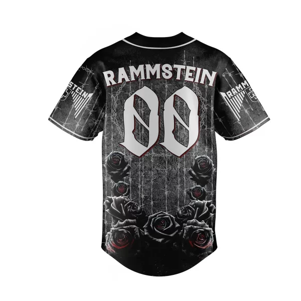 Rammstein Customized Baseball Jersey