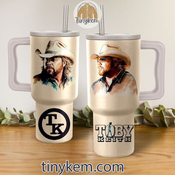 Retro Toby Keith 40 Oz Tumbler