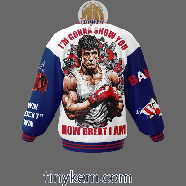 Rocky Balboa Boxing Baseball Jacket