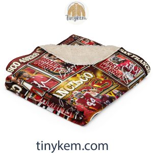 SF 49ers Super Bowl 2024 Champions Quilt Blanket