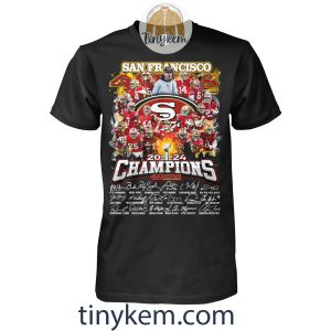 San Francisco 49ers Champions Super Bowl 2024 Tshirt