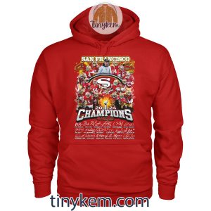 San Francisco 49ers Champions Super Bowl 2024 Tshirt2B2 mkziM