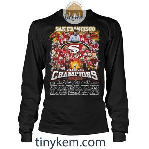 San Francisco 49ers Champions Super Bowl 2024 Tshirt2B4 8eVIn