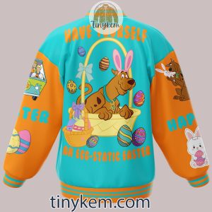 Scooby Doo And Easter Eggs Baseball Jacket2B3 ou7yS