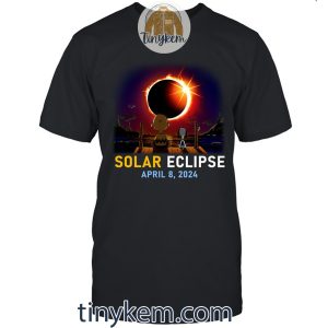 Bigfoot Solar Eclipse April 2024 Shirt