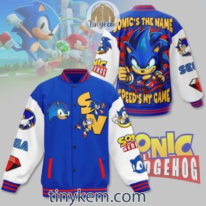 Sonic The Game Customized Baseball Jersey