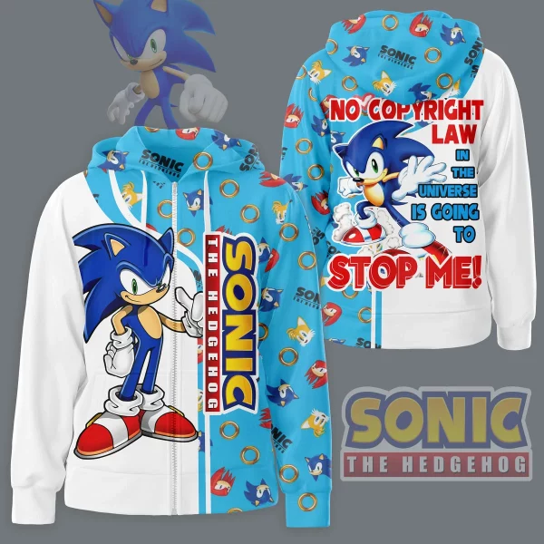 Sonic the Hedgehog Zipper Hoodie