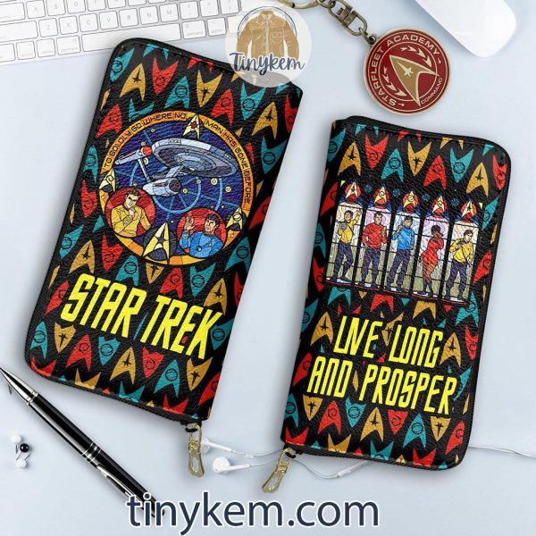 Star Trek Zip Around Wallet: Live Long And Prosper