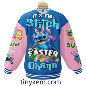 Stitch Ohana Baseball Jacket Happy Easter2B3 2SaTI
