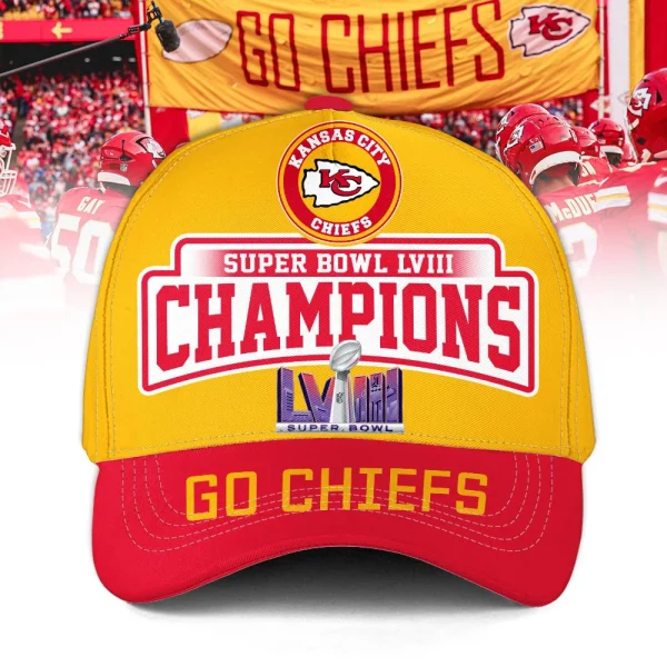Super Bowl LVIII Champions Classic Cap: Go Chiefs