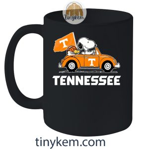 Tennessee Basketball With Snoopy Driving Car Tshirt2B5 T4xwc