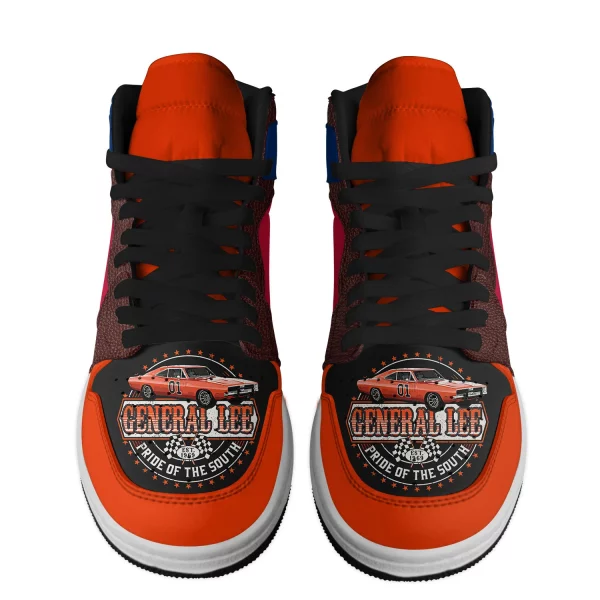 The Dukes of Hazzard Air Jordan 1 High Top Shoes