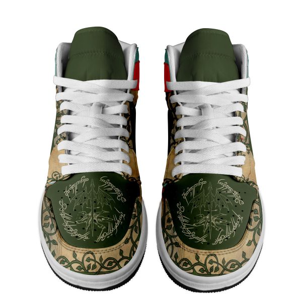 The Hobbit Air Jordan 1 High Top Shoes