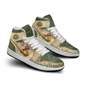 The Hobbit Air Jordan 1 High Top Shoes2B3 QoGhI