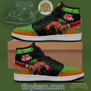 Michelangelo Ninja Turtle Air Jordan 1 High Top Shoes