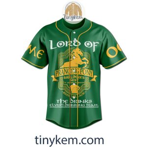 The Lord Of The Rings Patrick Day Customized Baseball Jersey Kiss Me Im Elvish2B2 xhSbf