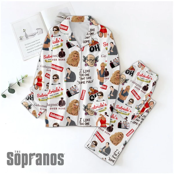 The Sopranos Icons Bundle Pajamas Set