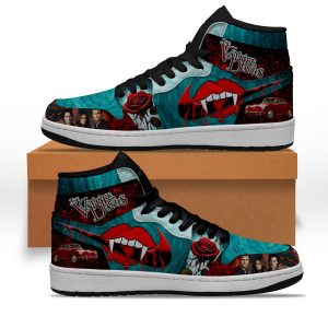 The Vampire Diaries Air Jordan 1 High Top Shoes