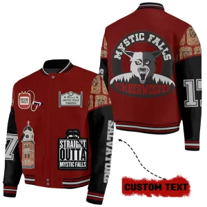 The Vampire Diaries Baseball Jacket