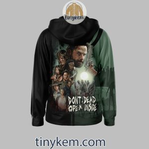 The Walking Dead Zipper Hoodie Dont Open Dead Inside2B3 IvhN6